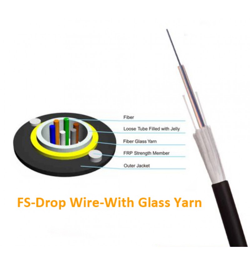 FS-Drop Wire-With Glass Yarn